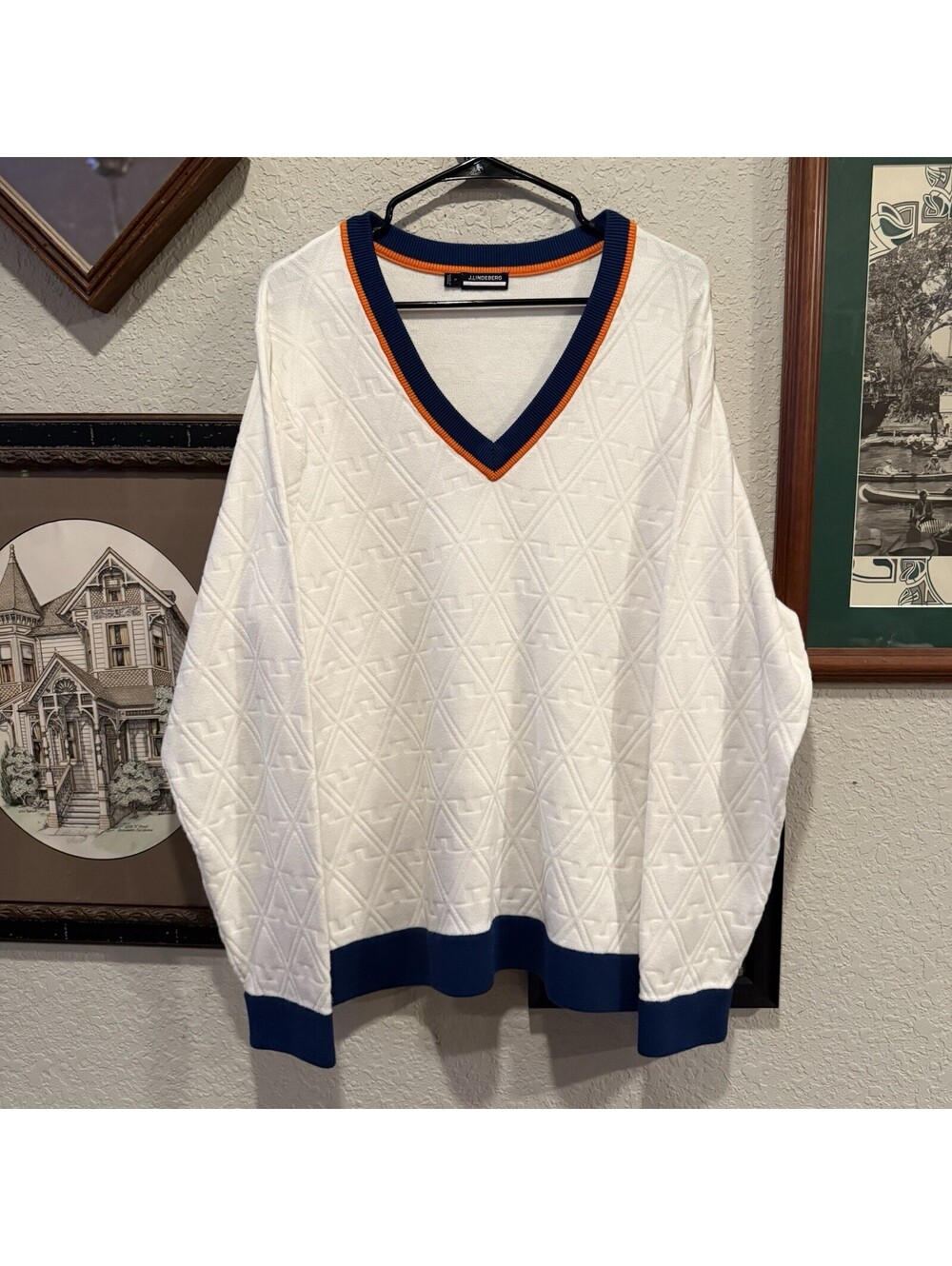 J. Lindeberg Finely Knitted Sweater Sweatshirt Gr. M Neu AMKW09404 NWOT